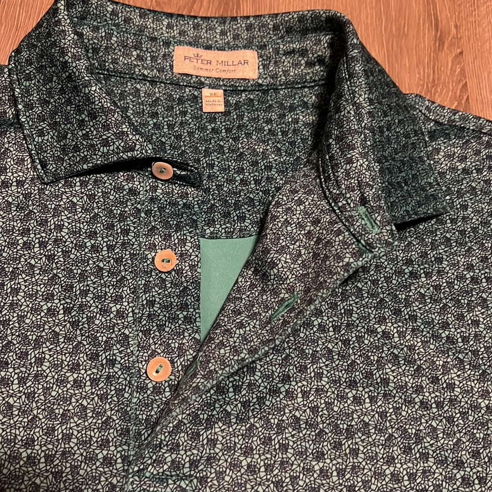 Peter Millar (summer comfort) men’s T-shirt . Size M - Picture 3 of 7